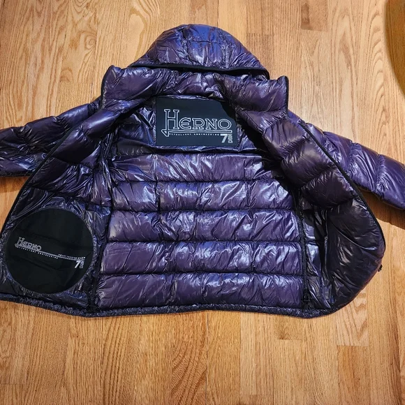 Herno hooded down puffer coat - Picture 3 of 4